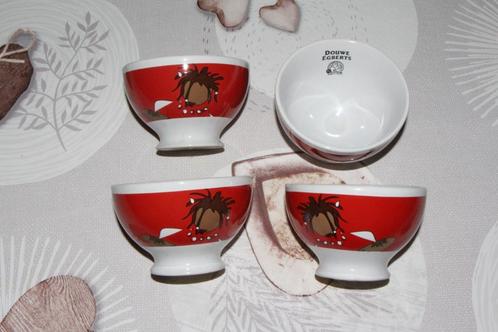 Lots de 4 bols Douwe Egberts, Huis en Inrichting, Keuken | Servies, Nieuw, Overige typen, Overige stijlen, Ophalen of Verzenden