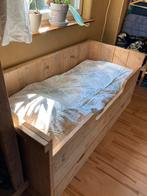 Kajuitbed peuterbed steigerhout, Huis en Inrichting, Slaapkamer | Bedden, Ophalen, Gebruikt, Eenpersoons, Steigerhout