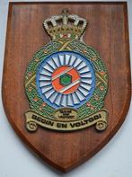 EMBLÈME SUR PLANCHE DE BOIS, Collections, Objets militaires | Général, Emblème ou Badge, Armée de terre, Enlèvement ou Envoi