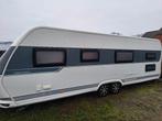 Caravan Hobby prestige 720 2018 als nieuw, Caravans en Kamperen, Caravans, Ringverwarming, Hobby, 8 meter en meer, Overige