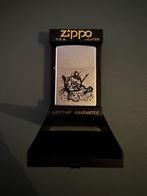 Zippo Aansteker met Kat Design, Ophalen of Verzenden, Zo goed als nieuw, Aansteker