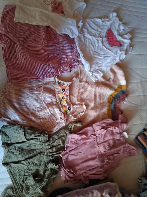 Meisjes kledij maat 74/80, Kinderen en Baby's, Babykleding | Baby-kledingpakketten, Zo goed als nieuw, Maat 74, Ophalen