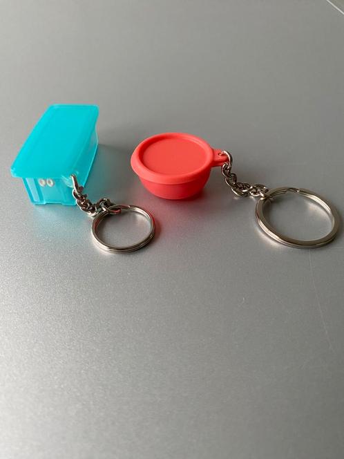🍄 Tupperware NIEUWE sleutelhangers / pillendoosjes, Verzamelen, Sleutelhangers, Nieuw, Ophalen of Verzenden