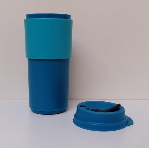 Tupperware « Eco Coffee Cup » Isotherm – Turquoise - Promo, Huis en Inrichting, Keuken | Tupperware, Nieuw, Bak of Kom, Blauw