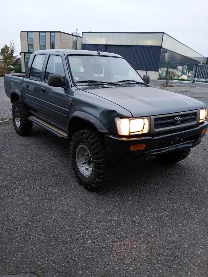 Toyota Hilux 2.4D - 4x4 Pick up* 1993, Auto's, Toyota, Particulier, Hilux, 4x4, Ophalen