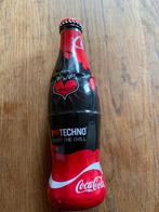 Coca-Cola bouteille collector I Love Techno 25cl verre, Comme neuf, Autres types, Envoi