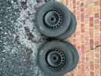 4 winterbanden op stalen velg, Ophalen, Winterbanden, Banden en Velgen