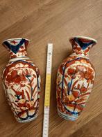 paire de vases Imari 21 cm 19ème siècle, Enlèvement ou Envoi