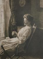 Dame bij het raam., Ophalen of Verzenden