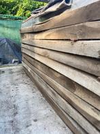 30 jaar oude eikenhouten balk, Doe-het-zelf en Bouw, Hout en Planken, Gebruikt, Eiken, Ophalen of Verzenden, 250 tot 300 cm