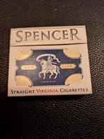 Vintage spencer Straight Virginia Sigaretten jaren '60, Verzamelen, Rookartikelen, Aanstekers en Luciferdoosjes, Ophalen of Verzenden