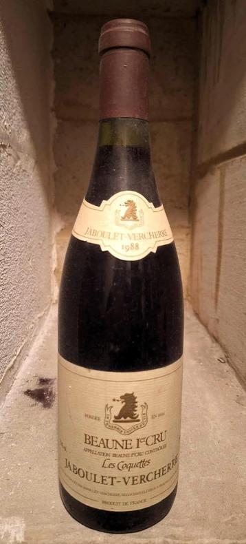 Bourgogne Beaune Premier Cru Jaboulet Vercherre 1988 beschikbaar voor biedingen