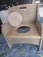 oud kindertoilet met keramiek potje, Ophalen