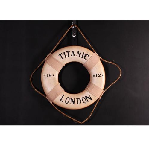 Titanic – Reddingsboei decoratie Hoogte 44 cm, Verzamelen, Scheepvaart, Nieuw, Ophalen of Verzenden