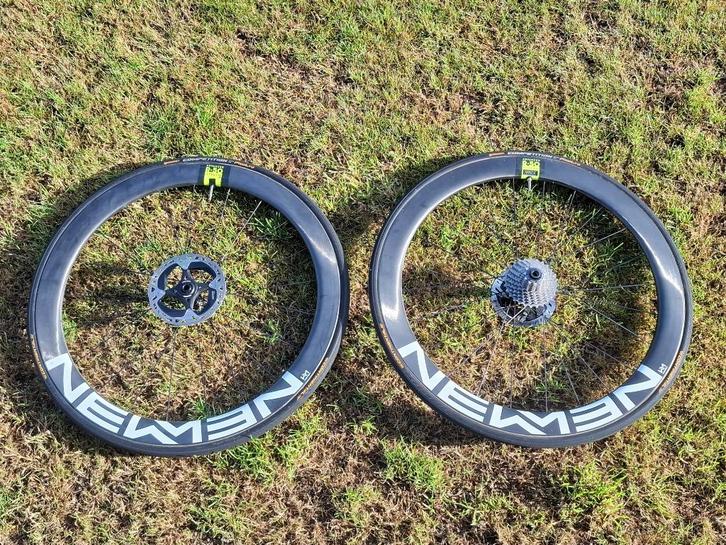 WIELEN NEWMEN ADVANCED R.50 STREEM (voor- en achterwiel), Fietsen en Brommers, Fietsonderdelen, Gebruikt, Racefiets, Wiel, Ophalen of Verzenden