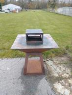Professionele bbq met dikke bakplaat. Plancha, grill, bbq, Ophalen, Zo goed als nieuw, Zelfgemaakt, Met accessoires