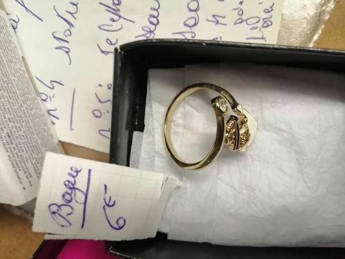Bagues de fantaisie, Handtassen en Accessoires, Ringen, Zo goed als nieuw, Dame, Wit, Ophalen of Verzenden
