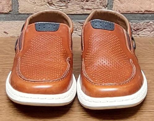 Nieuw - Schoenen - Rieker - Leder - M 41 - Originele doos, Kleding | Heren, Schoenen, Nieuw, Espadrilles of Moccasins, Bruin, Ophalen of Verzenden