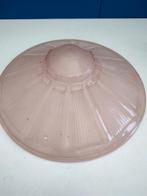 Glazen roze lustercoupe, Antiek en Kunst, Verzenden