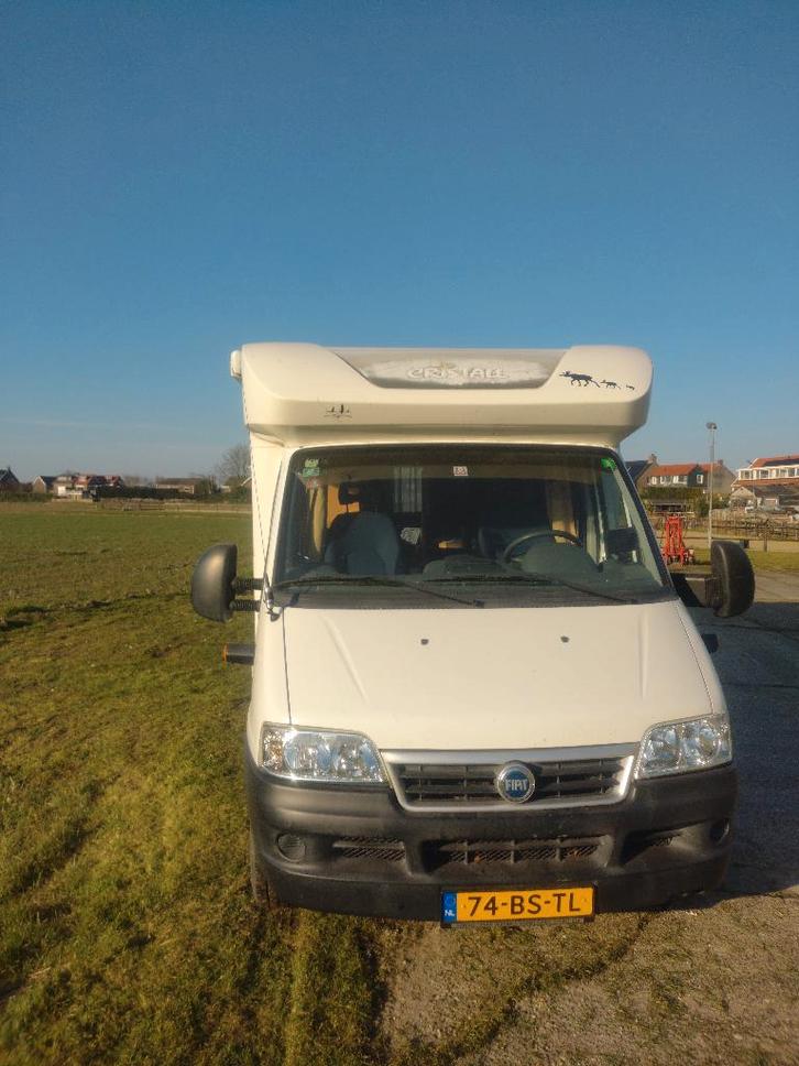 Mobilhome Fiat Ducato, Caravans en Kamperen, Mobilhomes, Particulier, tot en met 2, Half-integraal, Fiat, Fiat, Diesel, Handgeschakeld