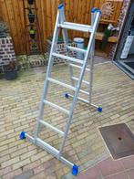 Dubbele aluminium ladder, Ophalen, Ladder