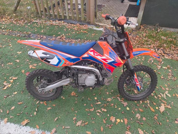 Pitbike 125cc, Fietsen en Brommers, Minibikes, Midibikes en Pitbikes, Zo goed als nieuw, Pitbike, Ophalen