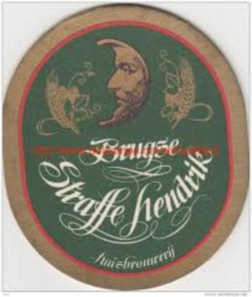 Straffe Hendrik Brugs bier folders jaren 80 beschikbaar voor biedingen