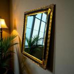 vintage 'gouden' spiegel /wandspiegel, Antiek en Kunst, Antiek | Spiegels, Ophalen of Verzenden