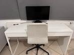 Micke bureau + Langfjall bureaustoel IKEA perfecte staat, Huis en Inrichting, Bureaus, Ophalen, Zo goed als nieuw, Bureau