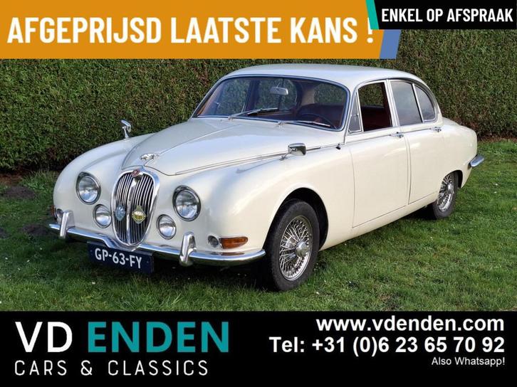 Jaguar MKII Saloon, Autos, Oldtimers & Ancêtres, Entreprise, Achat, Intérieur cuir, Jaguar, Essence, Berline, 4 portes, Boîte manuelle