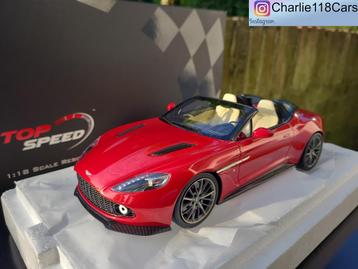 1/18 Aston Martin Vanquish Zagato Speedster lavared TopSpeed beschikbaar voor biedingen