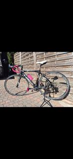 Dames racefiets. Pinarello fp uno. Zwart met roze accenten, Fietsen en Brommers, Carbon, Zo goed als nieuw, Dames, Ophalen