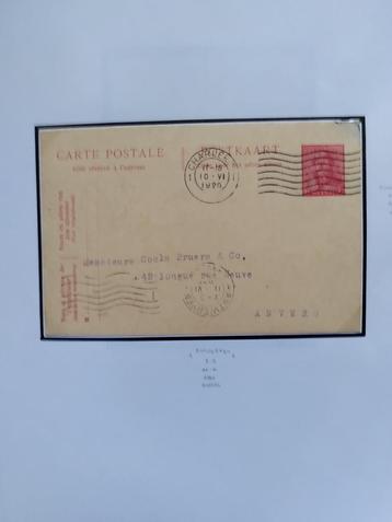 Poststukken & zegels periode Albert I, Timbres & Monnaies, Enlèvement, Enveloppe