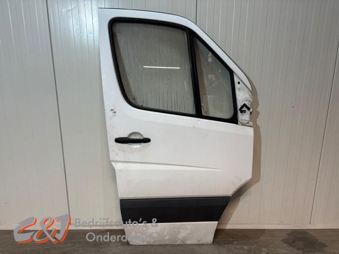 Portier 2Deurs rechts van een Mercedes Sprinter (9147), Auto-onderdelen, Carrosserie, Deur, Mercedes-Benz, Gebruikt, 3 maanden garantie