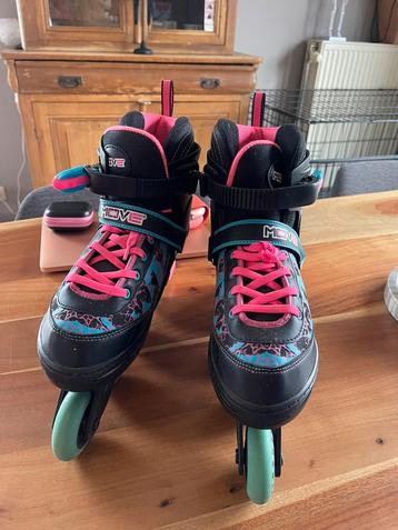 Roller skates, Autres marques, Rollers 4 roues en ligne, Réglable, Comme neuf