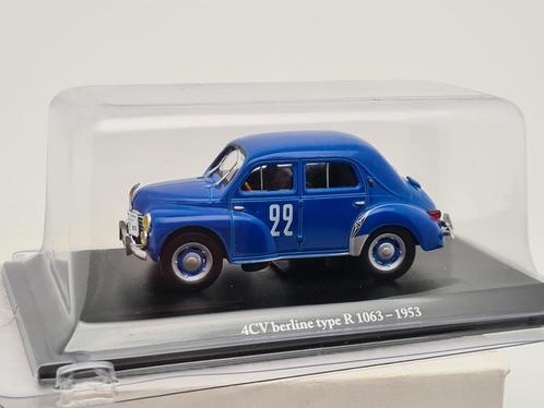 Renault 4CV Berline - Model  R1063 (1953) - Eligor 1:43, Hobby en Vrije tijd, Modelauto's | 1:43, Zo goed als nieuw, Auto, Overige merken