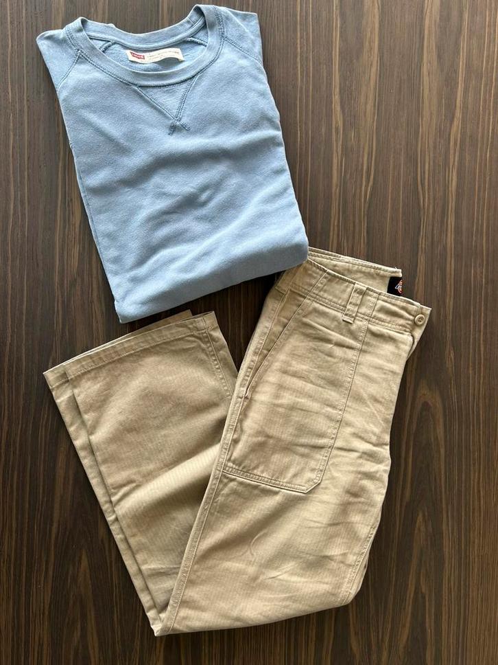 Lichtblauwe sweater Levi’s L, Kleding | Heren, Truien en Vesten, Zo goed als nieuw, Maat 52/54 (L), Blauw, Ophalen of Verzenden