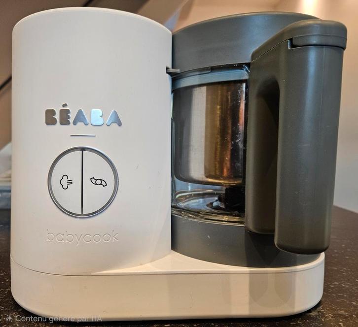 Béana Babycook Neo Robotkoker Grijs/Wit, Kinderen en Baby's, Babyvoeding en Toebehoren, Gebruikt, Ophalen