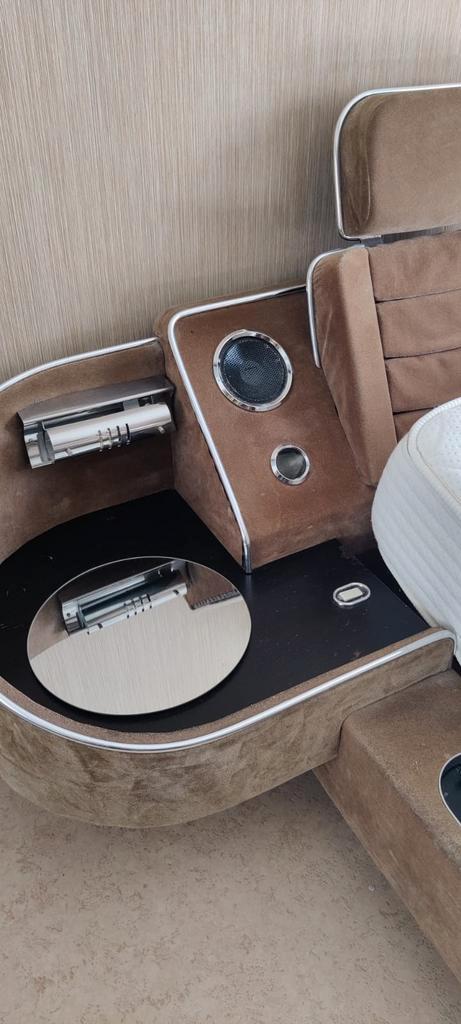 Space Age Design slaapkamerensemble uit de jaren 60/70, Huis en Inrichting, Slaapkamer | Bedden, Gebruikt, Tweepersoons, Overige maten