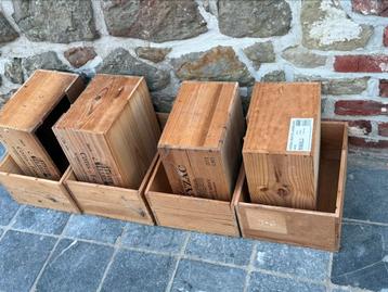Caisse vin bois beschikbaar voor biedingen