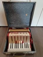 Hohner accordeon+doos+extra riemen, Musique & Instruments, Accordéons, Avec valise, Enlèvement, Utilisé, 48 basses