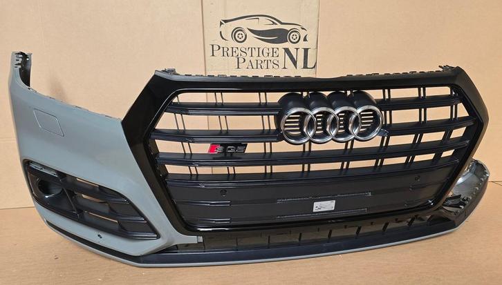 Voorbumper Audi Q5 80A SQ5 4xPDC KLS ORGINEEL bj.2016-2021, Auto-onderdelen, Carrosserie, Bumper, Voor, Gebruikt, Herkomst onderdeel bekend