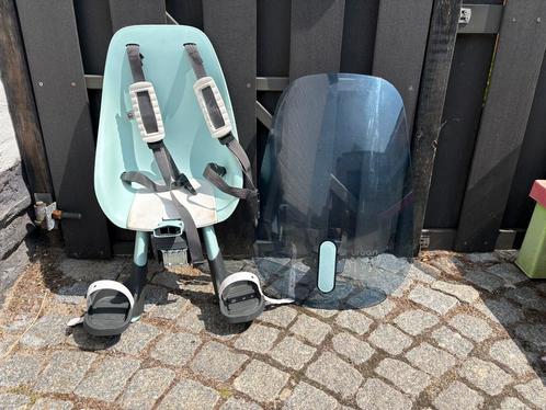 Fietsstoel, Fietsen en Brommers, Fietsaccessoires | Fietsstoeltjes, Gebruikt, Voorzitje, 9 t/m 18 kg, Voetsteuntjes, Ophalen