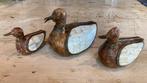 3 canards décoratifs en nacre, Maison & Meubles, Comme neuf, Enlèvement