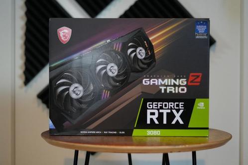 MSI GeForce RTX 3080 GAMING Z TRIO 10G LHR Videokaart, Computers en Software, Videokaarten, Zo goed als nieuw, Nvidia, PCI-Express 4.0