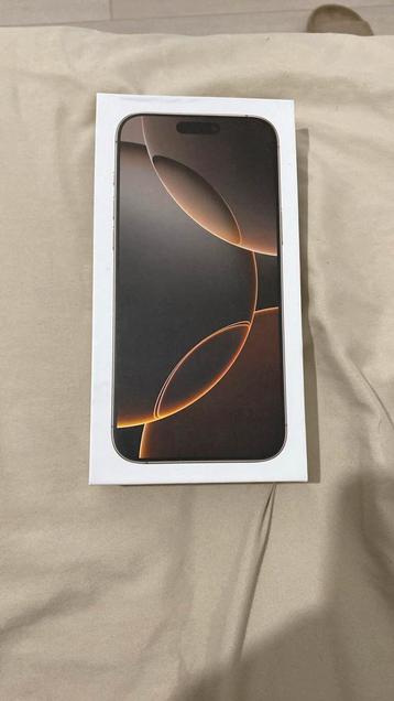 IP 16 Pro Max desert ,1TB FACTUUR AANWEZIG, Enlèvement, Neuf