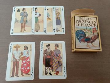 Speelkaarten: Jeu des provinces de France  beschikbaar voor biedingen