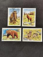 Ierland 1999 - in Ierland uitgestorven wilde dieren, Postzegels en Munten, Postzegels | Europa | Overig, Ierland, Ophalen of Verzenden