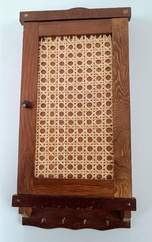 Armoire à clés en bois avec 16 crochets, Maison & Meubles, Accessoires pour la Maison | Décorations murale, Comme neuf, Enlèvement ou Envoi