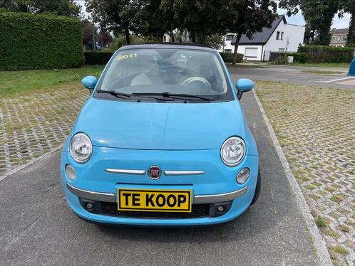 Fiat 500 0,9cc 153Dkm 3/2011  blanco gekeurd voor verkoop, Auto's, Fiat, Bedrijf, Centrale vergrendeling, Benzine, Ophalen